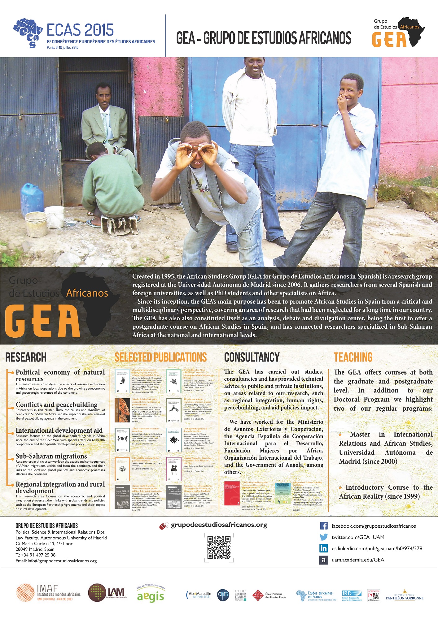 Poster GEA para el ECAS 2015