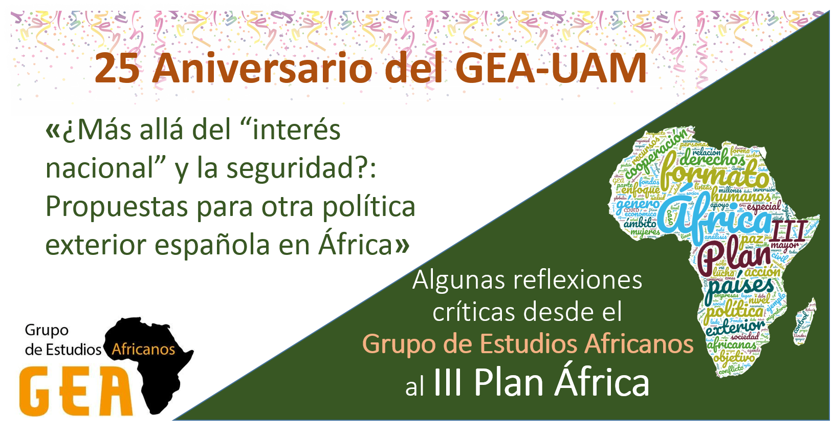 El GEA publica un análisis crítico sobre el III Plan África