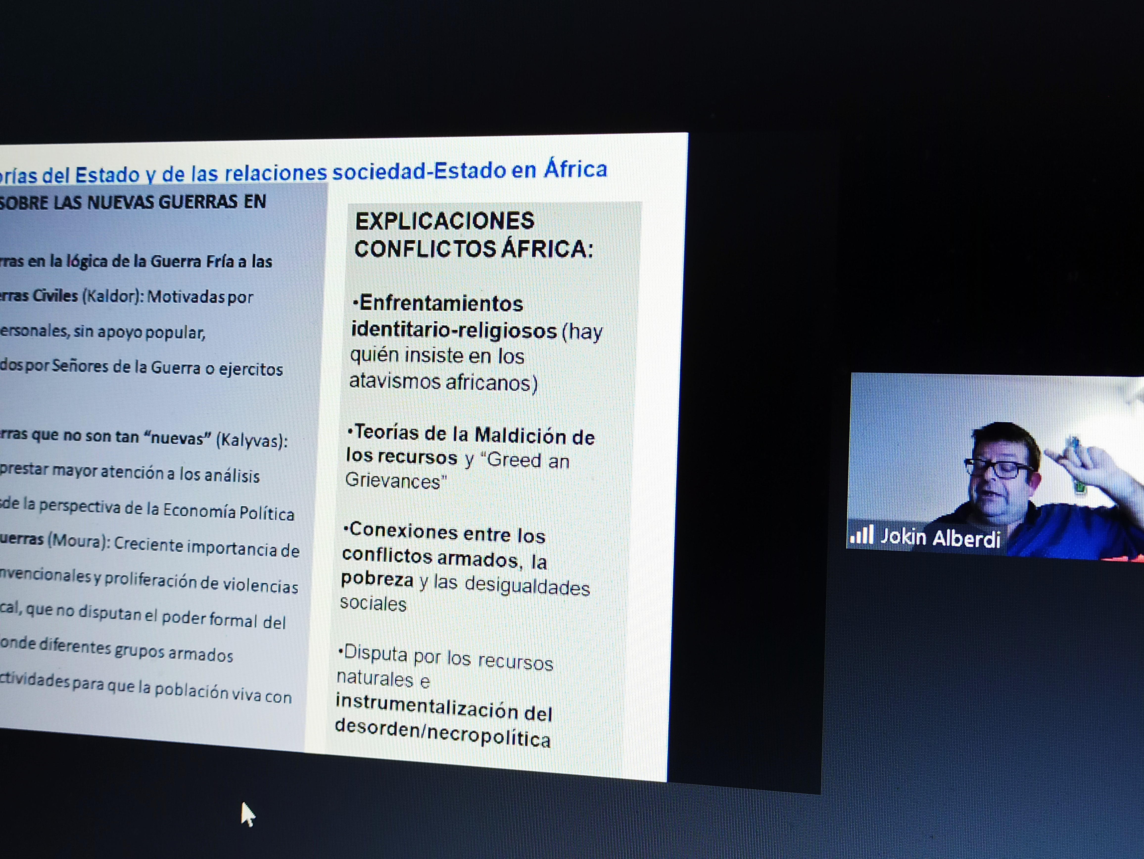 “En África no solo ha impactado la dependencia económica también lo ha hecho la colonización del conocimiento sobre la democracia en el Continente”