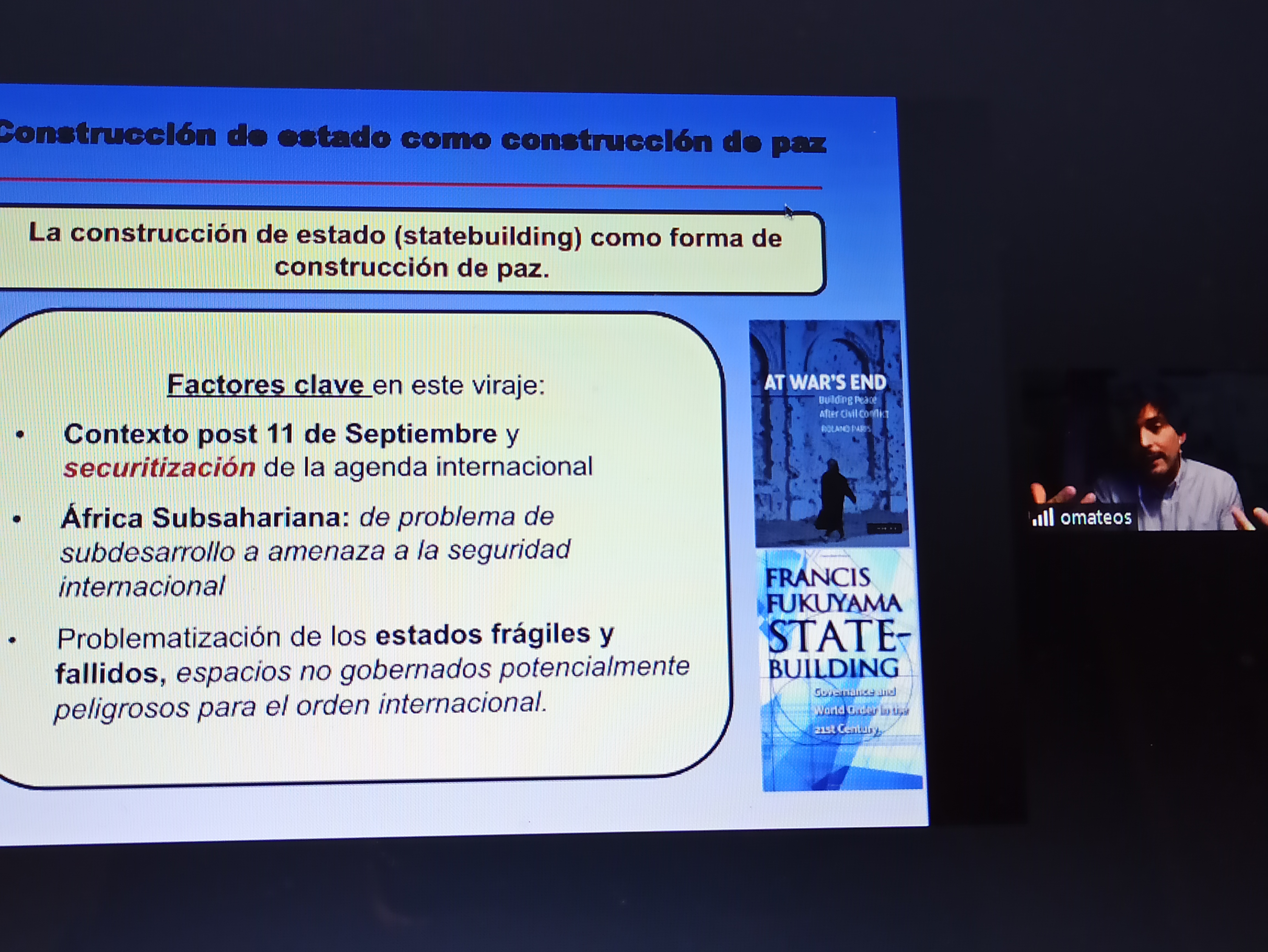 La construcción de la paz en África trasciende las operaciones internacionales